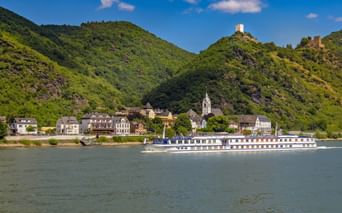 Ausblick auf Goarshausen