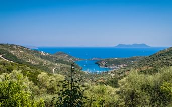 Ausblick Sivota Lefkada