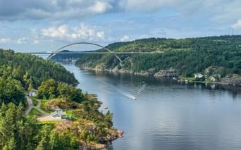 Landscape between Stroemstad and Fredrikstad