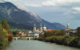 Blick auf Innsbruck und Inn
