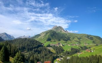 Warth Arlberg mountain
