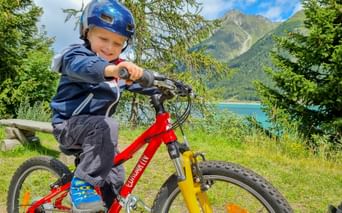Child at Lake Resia