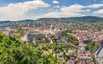 Blick auf das wunderschöne Budapest