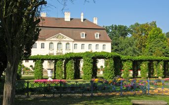 Schloss im Branitzer Park in Cottbus