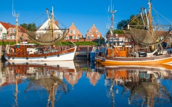 Greetsiel Krummhoern kleiner Hafen