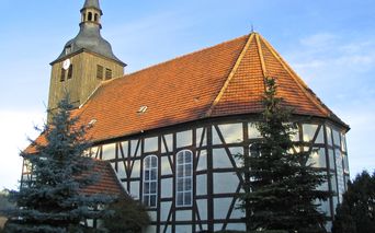 Fachwerkkirche in Schlepzig