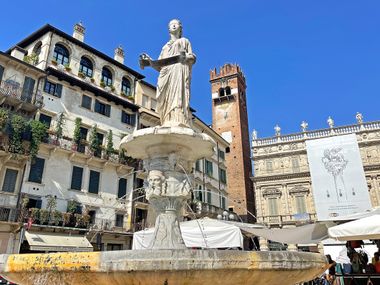 Fountains in Verona