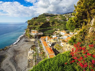 Ausblick auf die Küste Madeiras