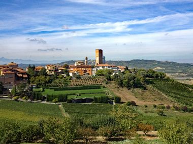 View of a small town