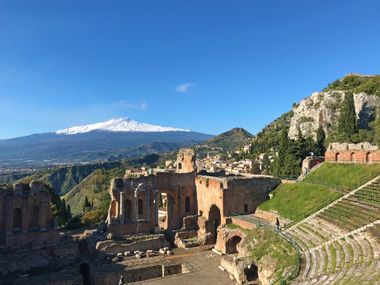 The amphitheater of Taormina