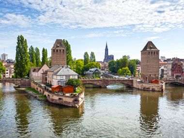 The Ponts Couverts in Strasbourg