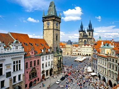 Blick auf die Altstadt von Prag