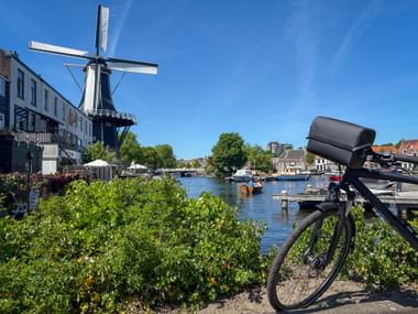 Die Windmühle "de Adriaan" von Haarlem