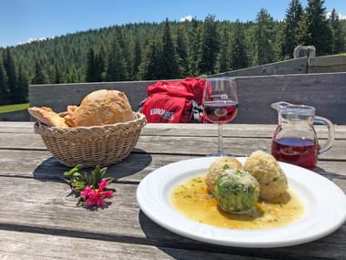 Classic South Tyrolean dumplings