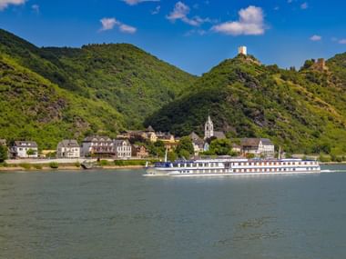 Ausblick auf Goarshausen