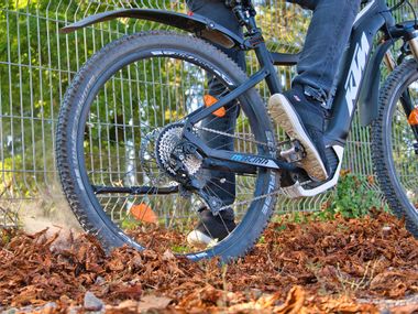 KTM e-bike with derailleur gears