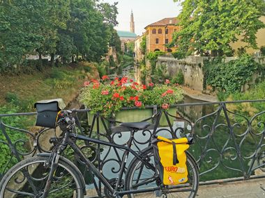 kleine Brücke in Vicenza