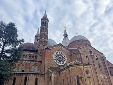 The Basilica of Sant Antonio in the center of Padua.