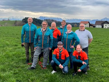 The team of the Danube bike station