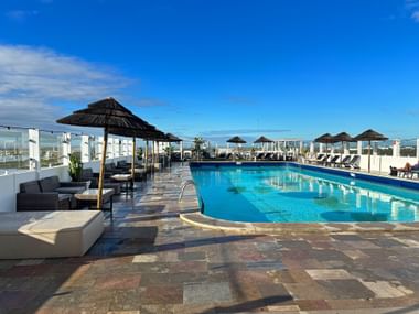 Accommodation with pool
