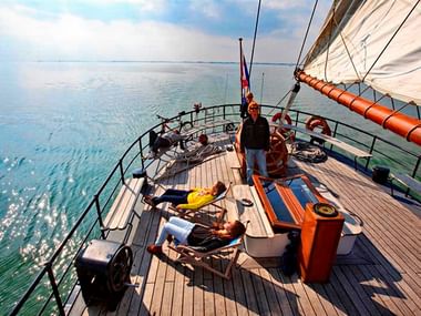 Sonnendeck der Wapen fan Fryslân Sonnendeck der Wapen fan Fryslân