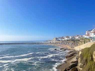 Strandpanorama in Ericeira