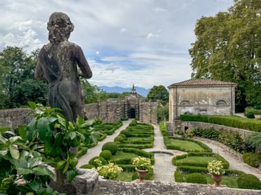 Englischer Garten der Villa Torrigiani