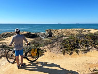 Radler an der Algarve