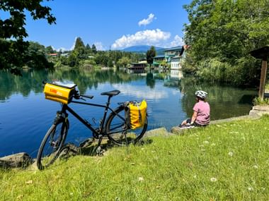 Break at the baker's pond in Velden