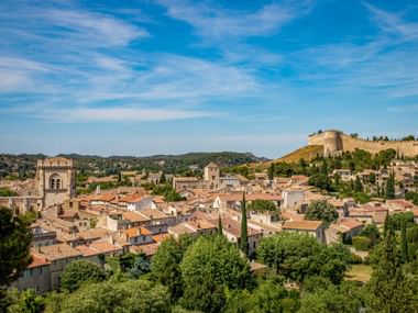 Das Fort Saint-Andre bei Avignon