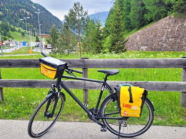 Bike on the Reschen Pass
