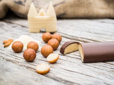 Lübecker Marzipan mit Schokolade