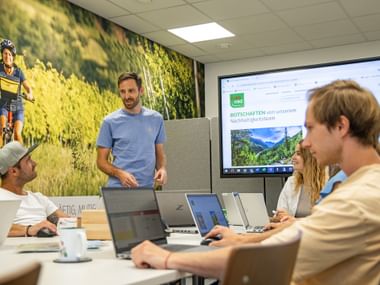 Sustainability team meeting