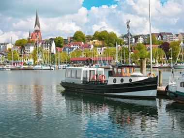 Der Hafen von Flensburg