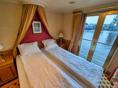 Cabin of the MS Casanova Cabin of the MS Casanova
