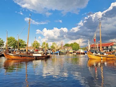 Traditioneller holländischer Hafen
