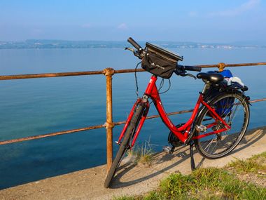 Fahrrad am Bodensee