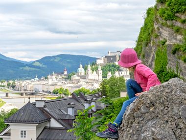 Ausblick auf die Salzburger Altstadt