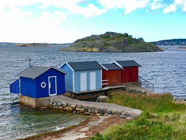 Fishermen's huts