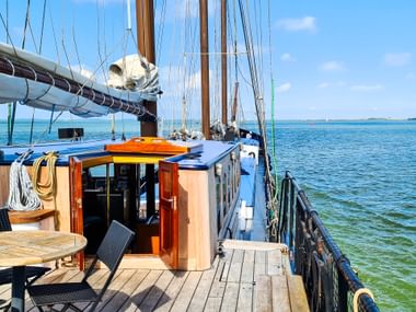 MS Mare fan Fryslan Segeldeck MS Mare fan Fryslan Segeldeck