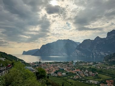 Panoramic view of Lake Garda
