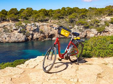 Eurobike rental bike in Cala Pi