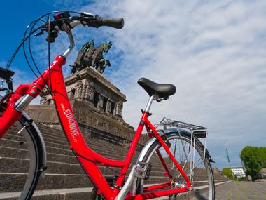 Trekkingbike close-up