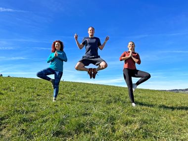 Yoga für eine mentale Fitness