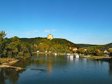Blick auf Kelheim an der Donau