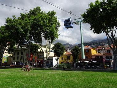 Cable car in Madeira