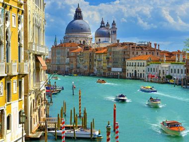 The Grand Canal in Venice