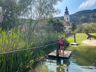 Radpause am Wasser Donauradweg