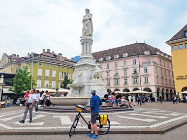The Walther Square in Bolzano