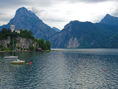 Traunkirchen at Lake Traunsee